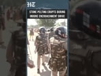 Watch: Anti-Encroachment Operation In Indore Disrupted By Stone Pelting  | HT India