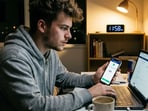 A landlord’s instruction to his Gen Z tenant that rent must be paid on the 5th has sparked an online debate after the tenant, when called by the landlord at 8 am on the due date, reportedly pointed out that the day had 24 hours. (Photo for representational purposes only)(Gemini-generated photo)