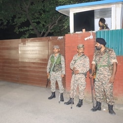 CBI raid at Camp office of Punjab CM Bhagwant Mann in sector 2 Chandigarh on Tuesday, October 06, 2026.
