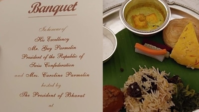 The dignitaries were served cuisine featuring dishes from both the Jammu region and Kashmir, along with some delicacies from Ladakh (Sourced) The dignitaries were served cuisine featuring dishes from both the Jammu region and Kashmir, along with some delicacies from Ladakh (Sourced)