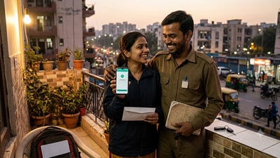 An exec shared that the gig-worker couple’s household income increased after the woman started working. ((Representational image created using AI).) An exec shared that the gig-worker couple’s household income increased after the woman started working. ((Representational image created using AI).)