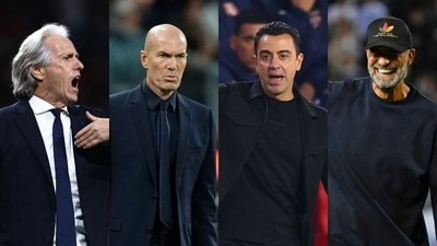 Post-World Cup reset: Jorge Jesus leads the new coaching wave as Zinedine Zidane, Xavi and Jurgen Klopp return (AP, AFP and Reuters Images)