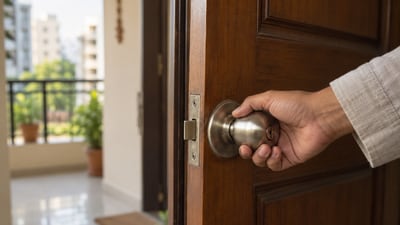 If you regularly keep double checking things, from doors to stove, after a point the habit becomes a compulsive urge. (Picture credit: AI generated) If you regularly keep double checking things, from doors to stove, after a point the habit becomes a compulsive urge. (Picture credit: AI generated)