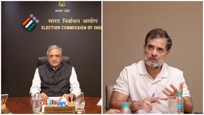 Responding to Rahul Gandhi's claim, the ECI said that the statement made in his post is “misleading” and gave two arguments to support their claim.