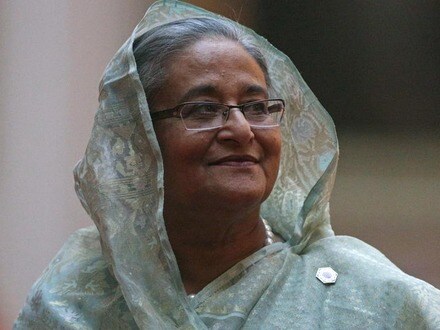 Sheikh Hasina has lived in India country in self-exile since August 2024 (Daniel Leal-Olivas/POOL AFP via)