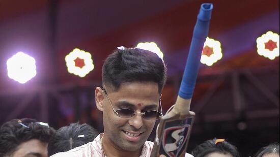 File picture of Mumbai’s former India T20 skipper Suryakumar Yadav. (PTI)