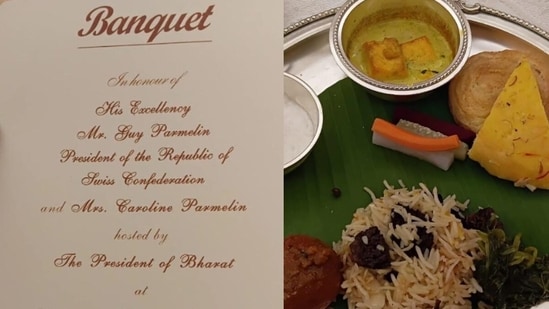 The dignitaries were served cuisine featuring dishes from both the Jammu region and Kashmir, along with some delicacies from Ladakh (Sourced)