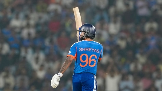 Shreyas Iyer played a match-winning knock with his maiden T20I century