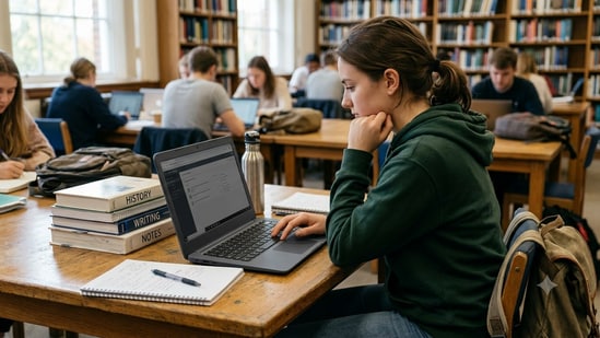 Affordable laptops for students handling classes, assignments, browsing and everyday tasks. (AI Generated Image)