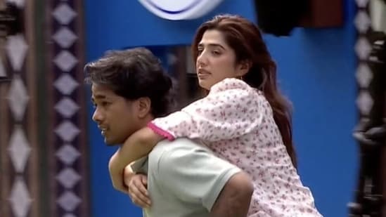 ScoutOP with Love Gill in Bigg Boss 20.