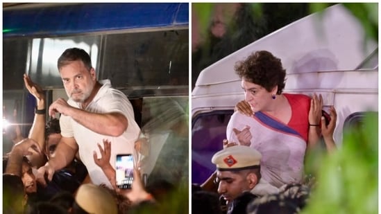Rahul Gandhi, Priyanka, other Congress leaders released from detention