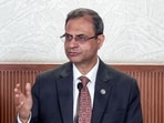 Reserve Bank of India (RBI) Governor Sanjay Malhotra addresses a press conference on its Monetary Policy announcement and repo rate hike from 5.25% to 5.50%.(RBI)