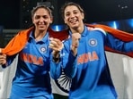 Harmanpreet Kaur and Smriti Mandhana after winning the 2023 World Cup. Harmanpreet Kaur and Smriti Mandhana after winning the 2023 World Cup.