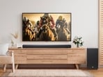 Sony, JBL, Samsung, Zebronics and boAt soundbars are among the models seeing massive festive-season price reductions on Amazon.(JBL )