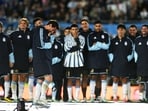 Lionel Messi delivered an emotional speech after his farewell match with Argentina.(REUTERS)