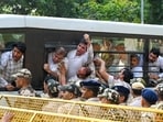 On Wednesday, the Opposition—barring the Samajwadi Party—decided to restart their protest and tried to go to Jantar Mantar after having lunch at a popular restaurant in central Delhi (Hindustan Times)