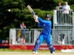 Vaibhav Sooryavanshi plays a shot during the second semifinal between India and Sri Lanka at the 2026 Asian Games. Vaibhav Sooryavanshi plays a shot during the second semifinal between India and Sri Lanka at the 2026 Asian Games.