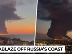 Ukrainian unmanned vessel sets tanker ablaze off Russia’s coast?