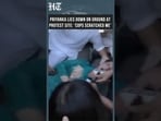 Priyanka Gandhi Lies Down On Road At Anti-CEC Protest: 'Cops Scratched Me; I Won't Move'