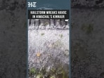 Severe Hailstorm Causes Extensive Crop Damage In Himachal’s Kinnaur | HT India
