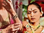 From bindis with stones, crystals and ghunghroos to Gen Z-style sunflowers, lotuses, and more, designer bindis just got a Navratri upgrade!