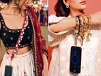 From cowrie and thread-wrapped phone slings to charmed lanyards, here's where to keep your phone during high-energy garba-dandiya nights.