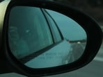 Rear-view mirrors usually come with the cautionary statement.