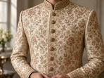 The right sherwani will make you stand out. The key is in the fit, accompanied by design.(Picture credit: AI generated)