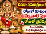 దసరా నవరాత్రులు 2026: రోజుకో రూపంలో అమ్మవారి పూజ.. రోజుకో నైవేద్యం! విజయదశమి శుభ ముహూర్తం ఇదే(AI)