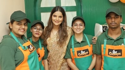 Archana Gautam says her Mumbai cafe was robbed.