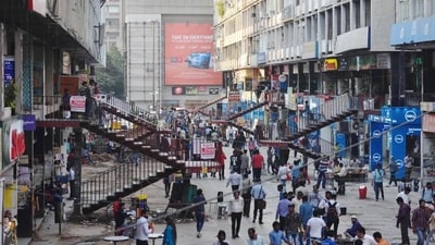 The court issued the order while dealing with a petition filed by Federation of Nehru Place Association, various vendors, and Kalkaji Civil Society, seeking various reliefs. (Sanchit Khanna/HT PHOTO) The court issued the order while dealing with a petition filed by Federation of Nehru Place Association, various vendors, and Kalkaji Civil Society, seeking various reliefs. (Sanchit Khanna/HT PHOTO)