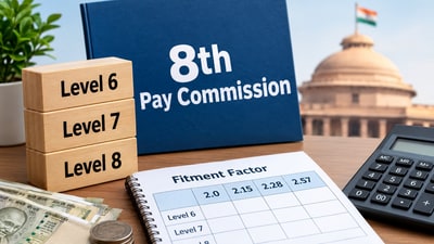 8వ వేతన సంఘం భేటీలు: లెవెల్ 6, 7, 8 ఉద్యోగుల జీతాలు ఎంత పెరగొచ్చు? 8వ వేతన సంఘం భేటీలు: లెవెల్ 6, 7, 8 ఉద్యోగుల జీతాలు ఎంత పెరగొచ్చు?
