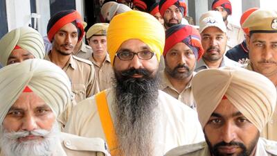 A special court sentenced Balwant Singh Rajoana to death in July 2007, a decision upheld by the Punjab and Haryana high court in 2010. (HT FILE PHOTO) A special court sentenced Balwant Singh Rajoana to death in July 2007, a decision upheld by the Punjab and Haryana high court in 2010. (HT FILE PHOTO)