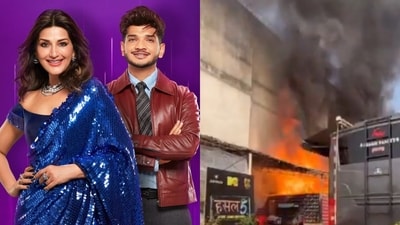 Pati Patni Aur Panga 2 set fire: AICWA writes to CM Fadnavis, seeks FIR, probe and Film City MD's resignation over safety lapses. Pati Patni Aur Panga 2 set fire: AICWA writes to CM Fadnavis, seeks FIR, probe and Film City MD's resignation over safety lapses.