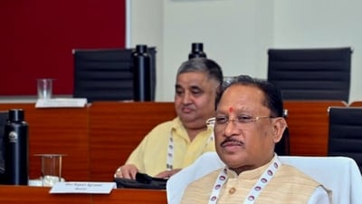 Chhattisgarh Chief Minister Vishnu Deo Sai. (ANI Photo)