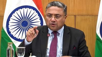 MEA Spokesperson Randhir Jaiswal (ANI Video Grab) MEA Spokesperson Randhir Jaiswal (ANI Video Grab)