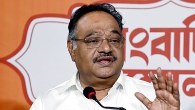 West Bengal BJP chief Samik Bhattacharya says name change is coming. (ANI) West Bengal BJP chief Samik Bhattacharya says name change is coming. (ANI)
