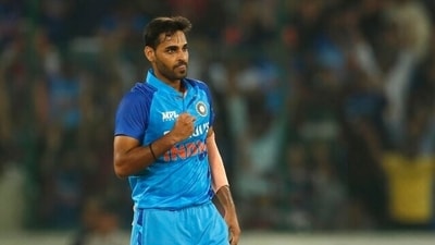 Bhuvneshwar Kumar is back in the T20I squad for India. (X Images) Bhuvneshwar Kumar is back in the T20I squad for India. (X Images)