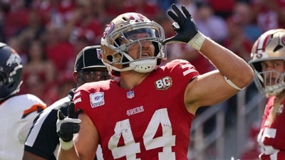 Kyle Juszczyk has successfully appealed the fine he received from the NFL. (IMAGN IMAGES via Reuters Connect)