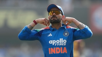 India's Virat Kohli gestures during the second one-day international cricket match between India and West Indies in Guwahati, India (AP Photo/Anupam Nath) India's Virat Kohli gestures during the second one-day international cricket match between India and West Indies in Guwahati, India (AP Photo/Anupam Nath)
