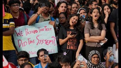 India’s young voters seem to have little interest in a battle of political narratives. They seek substantive outcomes. (AP) India’s young voters seem to have little interest in a battle of political narratives. They seek substantive outcomes. (AP)