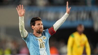 Lionel Messi played his final Argentina match against Benin. (AP Photo) Lionel Messi played his final Argentina match against Benin. (AP Photo)