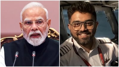 PM Modi earlier this week spoke to Indian pilot Smit Machchhar who was stabbed on flydubai plane. (PTI/AFP) PM Modi earlier this week spoke to Indian pilot Smit Machchhar who was stabbed on flydubai plane. (PTI/AFP)