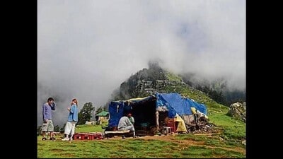 The move comes amid a surge in tourist and trekker footfall at Triund, one of Himachal’s most popular trekking destinations. The beginner-level trek attracts thousands of domestic and international visitors every year. The move comes amid a surge in tourist and trekker footfall at Triund, one of Himachal’s most popular trekking destinations. The beginner-level trek attracts thousands of domestic and international visitors every year.