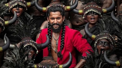Nani in a still from the Srikanth Odela film. Nani in a still from the Srikanth Odela film.
