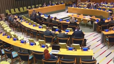 The Lok Sabha MP from West Tripura delivered India's national statement at the UN General Assembly Sixth Committee on 'Measures to Eliminate International Terrorism'.