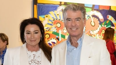 Pierce Brosnan and his wife, Keely Shaye Smith, worked with conservation groups to oppose a saltworks planned near Laguna San Ignacio in Mexico. Pierce Brosnan and his wife, Keely Shaye Smith, worked with conservation groups to oppose a saltworks planned near Laguna San Ignacio in Mexico.