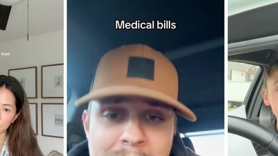 From their TikTok posts are, from left, Lina Huffman, Ian Howard and Lauren Meadows. From their TikTok posts are, from left, Lina Huffman, Ian Howard and Lauren Meadows.