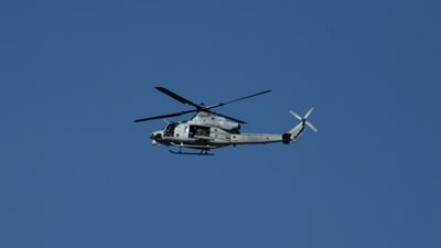 CENTCOM denied Iranian media claims of a US Navy helicopter crashing in the Red Sea. Image for representational purposes. (Unsplash) CENTCOM denied Iranian media claims of a US Navy helicopter crashing in the Red Sea. Image for representational purposes. (Unsplash)