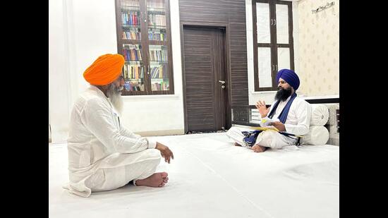 Both members were restricted from attending SGPC meetings till until pardoned by the Takht. (HT)